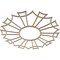 Ekena Millwork Augustus Wood Fretwork Pierced Ceiling Medallion, Birch, 30"OD x 10 1/2"ID x 3/8"T CMWP30X30X0375AUBI - alternate 4